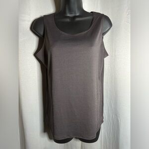 Elementz Women's Tank Top Medium Brown‎ Sleeveless